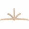 Ekena Millwork Davenport Smooth Timber Gable Bracket, Douglas Fir, 108"W x 68"H x 3 1/2"D x 5 1/2"F, 15/12 Pitch GBW108X68X0406DAV00SDF - alternate 4
